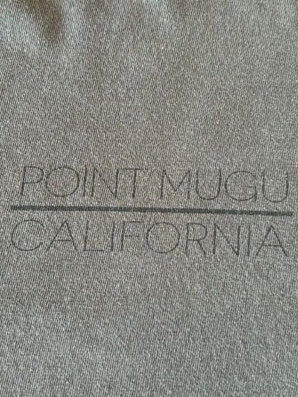 Point Mugu California short sleeve gray size XL - Picture 10 of 16